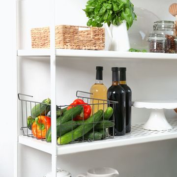 野菜を1カ所に保存して、キッチンを整理整頓