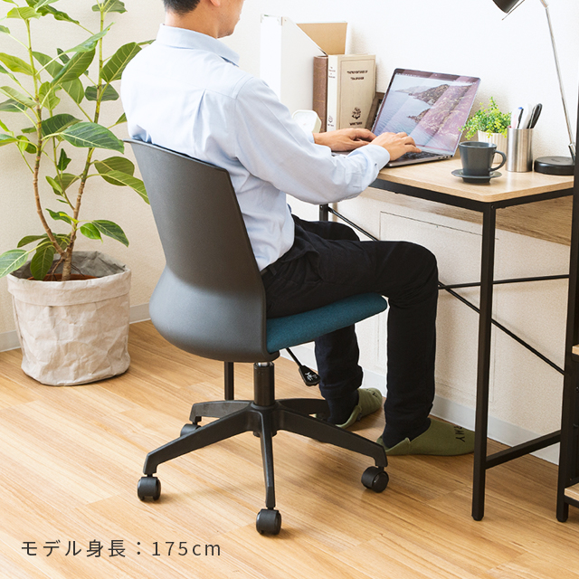 オフィスチェア 学習椅子 ネイビー CCLC-BL